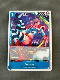 Perona OP01-077 English ROMANCE DAWN ONE PIECE TCG - Image 1