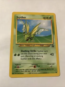 Pokemon - Scyther 45 - Black Star Promo Card - Image 1