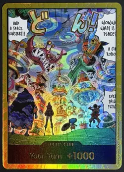 DON!! Card (Egghead) (Gold) - The Azure Sea's Seven (OP14) - Image 1