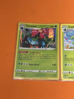 Bulbasaur Ivysaur & Venusaur Holo Rare - 3 Card Set - Pokemon GO TCG - All NM - Image 2