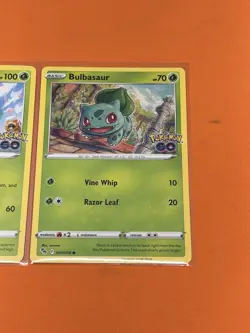 Bulbasaur Ivysaur & Venusaur Holo Rare - 3 Card Set - Pokemon GO TCG - All NM - Image 4