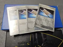 4x Night Stretcher 061/064 Reverse Holo SFA Shrouded Fable Pokemon Card Playset - Image 1