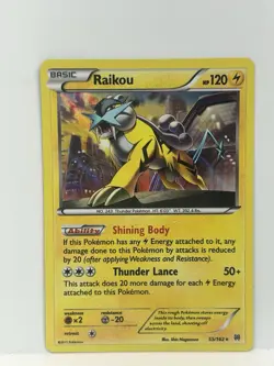 Pokemon TCG Cards Raikou 55/162 BREAKthrough Alternate Rare NM-M - Image 1