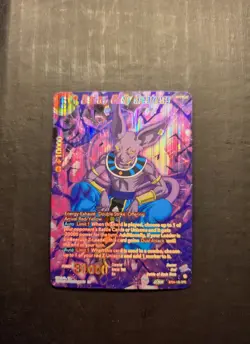 Beerus, Godly Greatness SPR Dragon Ball Super Card Game - Image 1