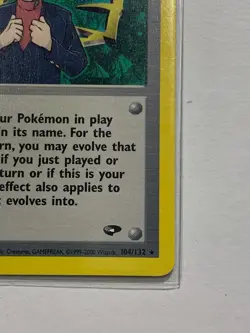 Pokemon TCG 2000 Gym Challenge Set: Giovanni 104/132 - Rare Trainer Card - Image 2