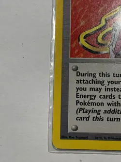 Blaine 100/132 Gym Challenge Rare Vintage Pokemon Card WOTC TCG English LP - Image 3