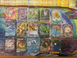 Vintage & Modern Pokemon Card Lot Holo Etc MP-Damaged Leafeon Dragonite 590+ - Image 5