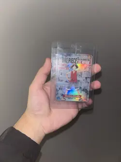 One Piece College Basketball US Voyage Luffy Card IN HAND - MINT - UNOPENED - Image 1