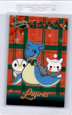 Lapras Peruvian christmas pokemon card - Image 1