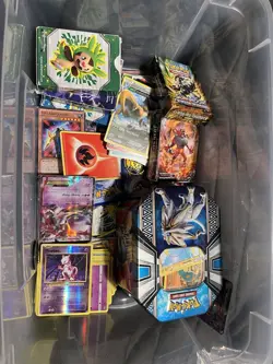 Box of Mostly Pokemon Cards Bulk Sale Collected In Very Nice Condition - Image 1