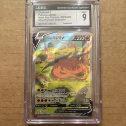 Pokemon 2022 Charizard V Promo Holo SWSH260 Sword & Shield CGC 9 Card - Image 1