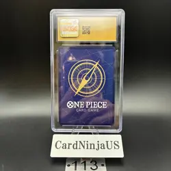 CGC PRISTINE 10 Luffy P-110 Premium Card Collection ONE PIECE DAY 25 Japanese - Image 2