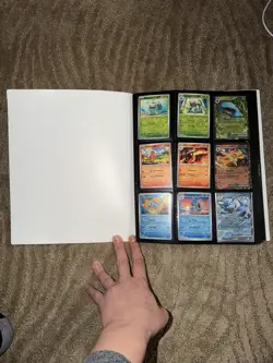 Pokemon Scarlet & Violet 151 Card Lot Binder Partial Set MEW EN! Master Must See - Image 2