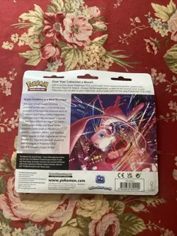 Pokemon TCG Sword Shield Fusion Strike Eevee Promo Card 3 Pack Blister - Image 2