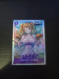 Charlotte Pudding PRB02-010 SR ONE PIECE Card The Best 2 - ONE PIECE ENGLISH - Image 1