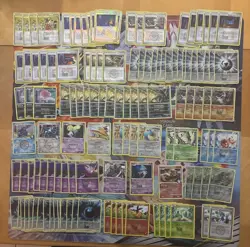 Vintage Pokemon Card Lot Holo League Snorlax Dragonite Arcanine 124 Cards NM/LP - Image 1
