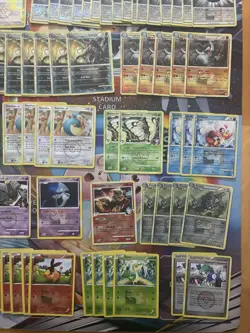 Vintage Pokemon Card Lot Holo League Snorlax Dragonite Arcanine 124 Cards NM/LP - Image 2