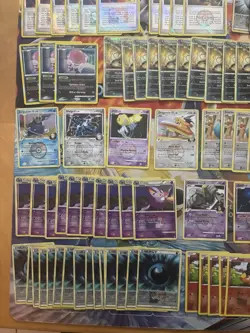 Vintage Pokemon Card Lot Holo League Snorlax Dragonite Arcanine 124 Cards NM/LP - Image 3