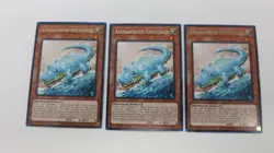 3x ANIMADORNED ARCHOSAUR 1ST EDITION WISU-EN050 RARE YUGIOH NM / UNPLAYED - Image 1