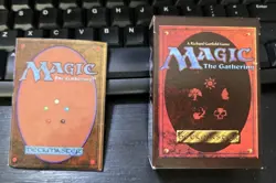 Deckmaster Empty Starter Deck Box Manual - MTG - Magic The Gathering - Image 1
