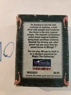 MTG * Mirage Empty Deck Box* (Used) Magic the Gathering - Image 2