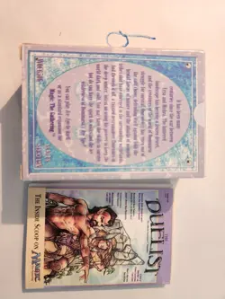 MTG *Ice Age Empty Deck Box* (Used) Magic the Gathering w/Rulebook - Image 2