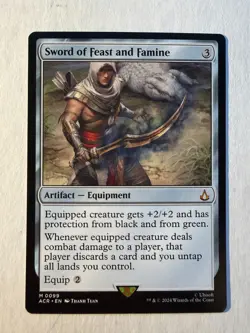 Sword of Feast and Famine Universes Beyond: Assassin's Creed Regular - Image 1