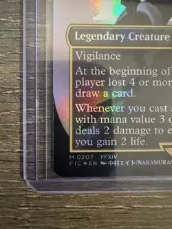 Magic The Gathering Final Fantasy Foil Y'shtola, Night's Blessed #0207 - Image 2