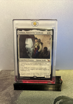 MTG Delney, Streetwise Lookout - Murders at Karlov Manor (MKM) #12 MTG - Image 1