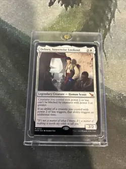 MTG Delney, Streetwise Lookout - Murders at Karlov Manor (MKM) #12 MTG - Image 3