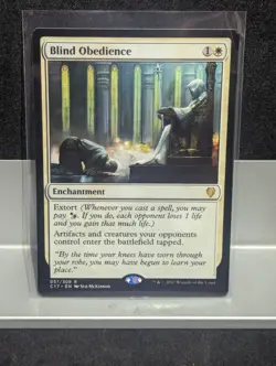 Blind Obedience X1 LP Commander 2017 MTG - Image 1