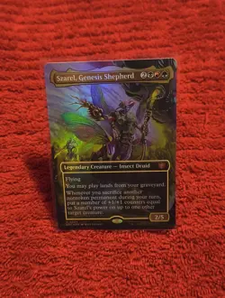 Szarel, Genesis Shepherd (Borderless) Commander: Edge of Eternities Foil - Image 2