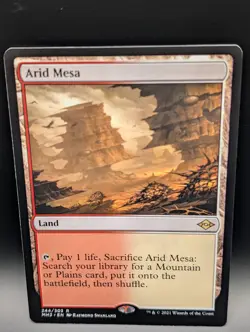 MTG - Arid Mesa - Land R/W - MH2 244 - Rare - NM - Image 1