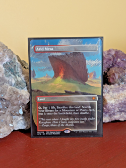 Arid Mesa - Magic MTG Tarkir #109 Borderless Special Guests Regular Pack Fresh - Image 2