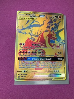 Pokemon TCG Reshiram & Charizard GX SM247 Promo - Image 1