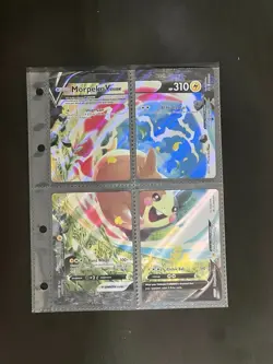 ULTRA RARE Morpeko V-Union 4-Card Set Pokemon TCG SWSH215-218 Holo Promo - NM - Image 1