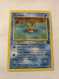 Pokemon Card - Psyduck WOTC Black Star League Promo #20 - Image 1