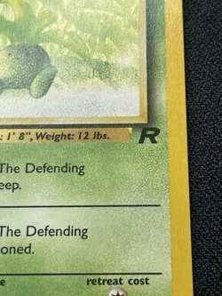 Pokemon Oddish 63/82 1st Edition Team Rocket LP (#2) - Image 4