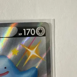 Ditto V SHINY SV118/SV122 Shining Fates NM Full Art Ultra Rare Pokemon Card - Image 3