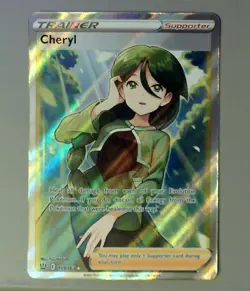 Pokemon Cheryl - 159/163 - Sword & Shield Battle Styles - Full Art Trainer ~ NM - Image 1