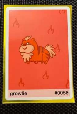 Growlie (Growlithe) 0058- Gen 1 Pookiemoot Fan Art - Pokemon Go DCId my - Image 1