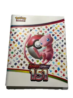 Pokemon TCG S&V 151 Binder With Holo, Reverse, Ex’s And Set Of Energy Holos - Image 1