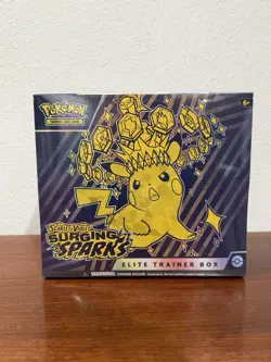 Pokemon TCG: Surging Sparks Elite Trainer Box ETB SEALED - Image 1