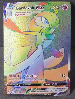 Pokemon TCG Gardevoir VMAX Champions Path 076/073 Holo Secret Rare Rainbow NM - Image 1