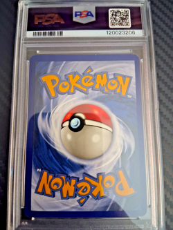 Pokemon TCG Raichu fossil Set Holo Rare 14/62 Freshly Graded PSA 7 - Image 2