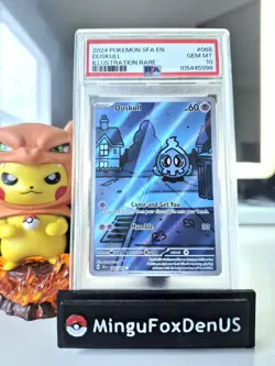 PSA 10 💎 2024 Pokemon Shrouded Fable Duskull FA Illustration Rare #068/064 - Image 1