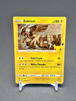 ZEKROM HOLO RARE #10 POKEMON TCG 25TH CELEBRATIONS 2021 TCG - Image 1