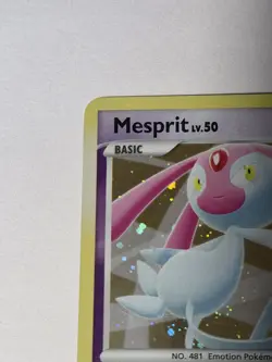 Pokemon TCG Mesprit 14/123 Mysterious Treasures Holo Rare - Image 4