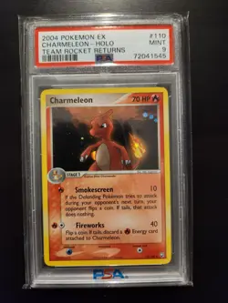 Pokemon - Charmeleon Holo #110 Team Rocket Returns PSA 9 - Image 1
