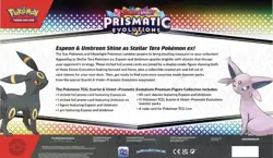 NEW SEALED Pokemon TCG SV8.5 Prismatic Evolutions Premium Figure Collection Box - Image 2